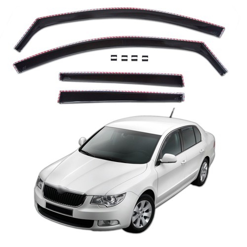 Wind deflectors fits skoda - wind,