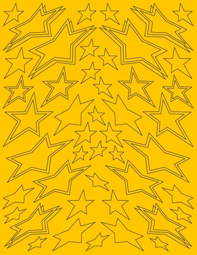 Super stars car paint - stars,