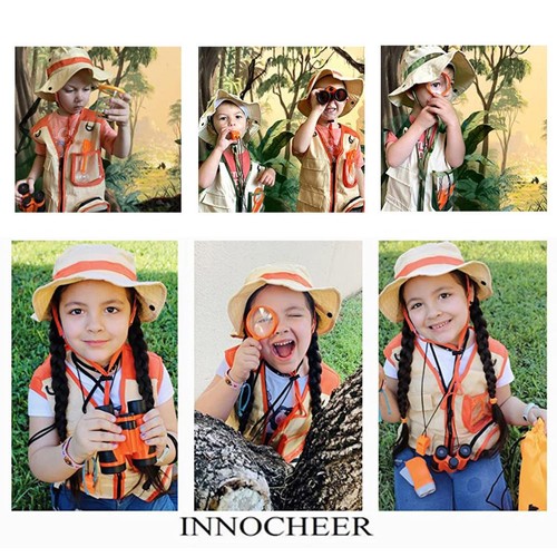 Child explorer vest hat - explorer,
