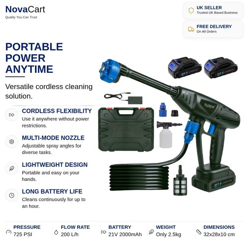 Portable power washer - portable,