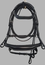 Leather Anatomical Snaffle