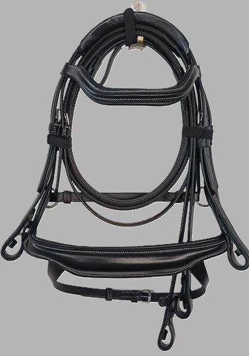 Leather anatomical snaffle - anatomical,