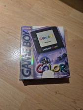 Game boy color clear purple