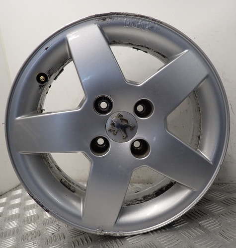 Peugeot 207 silver - silver, alloy