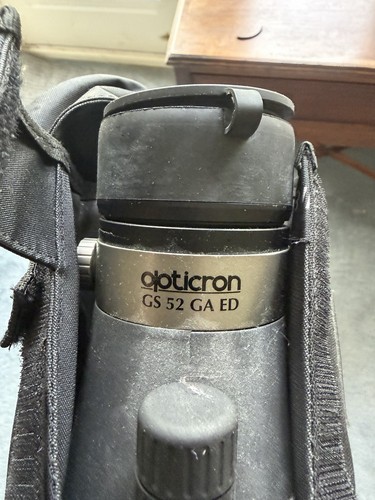 Opticron gs52 telescope - opticron, ed