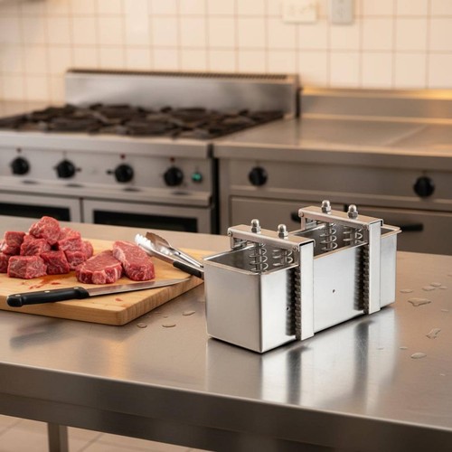 Stainless steel meat - meat, press