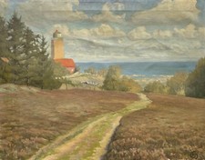 Impressionist küstenlanschaft - impressionist,