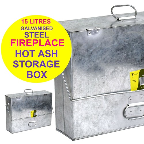 15l ash box carrier container - box,
