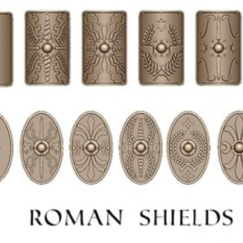 Roman empire shields - roman,