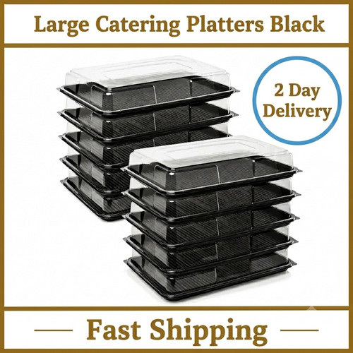 Catering platters with lids - catering,