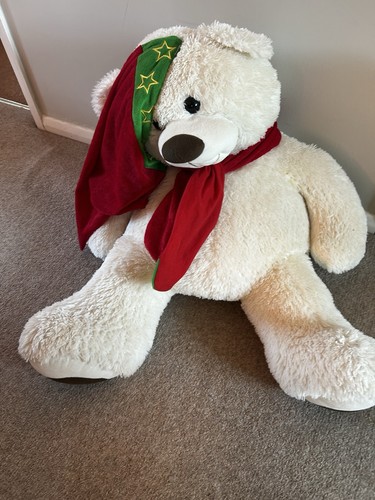 Large cuddly paws white polar - large,