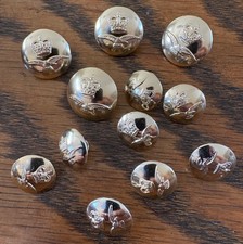 Vintage 1960s RAF buttons