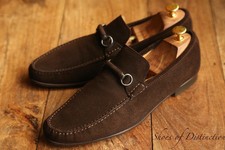 Russell & Bromley Brown Suede
