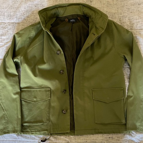 Apc mens jacket green - apc,