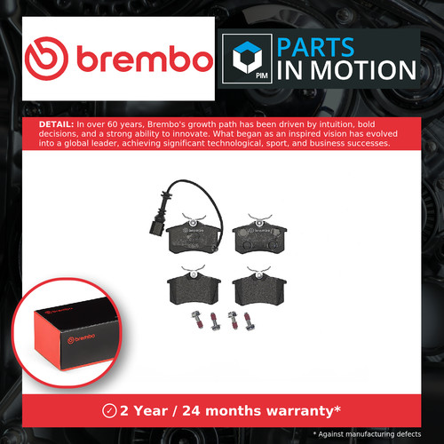 Brake pads set fits polo - set,