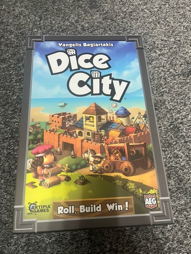 Dice city board game artipia - board,