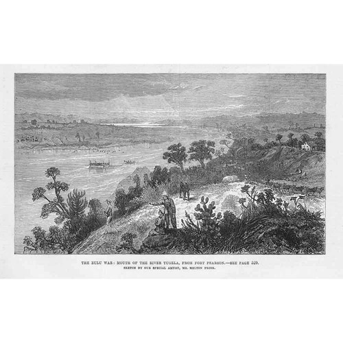 Zulu war mouth the tugela - zulu,