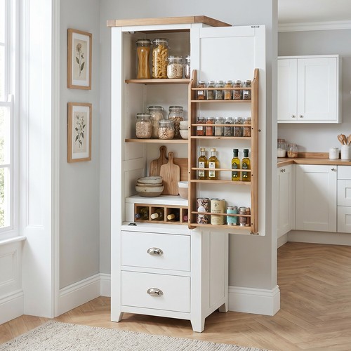 Pantry cupboard cheshire white - cheshire,