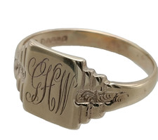 Vintage 9ct Gold Large Heavy