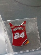 Martin Smolinski German Speedway GP Race Bib Silver Speedway Badge