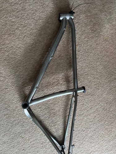Titanium mountain bike frame - mountain,