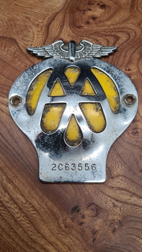 Vintage domed badge - aa, 2063556