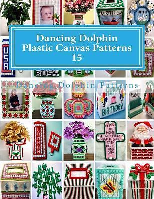 Dancing dolphin plastic canvas - dancing,