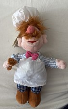 Disney The Muppet Show 11”Swedish Chef Plush Puppet Beanie Bean Plush New & Tags