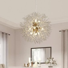 Modern Sputnik Chandelier Fireworks Pendant Light Crystal Ceiling Light 16-Light