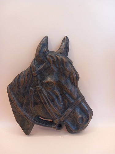 Vintage wooden detailed horse - vintage,