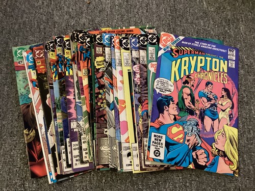 Vintage superman comics