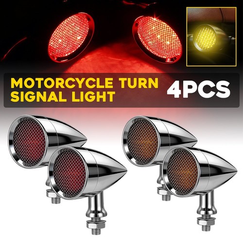 Chrome 10mm led turn - led,