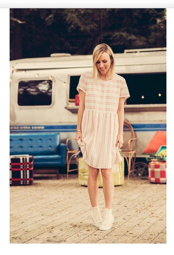 Old navy cotton - navy, linen