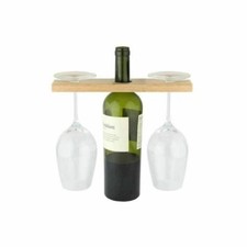 Wooden House Wine Bottle &