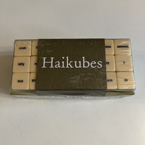 Haikubes haiku word cubes dice - haiku,