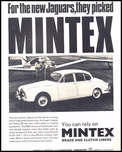 1967 jaguar 240 340 mintex - 240, uk