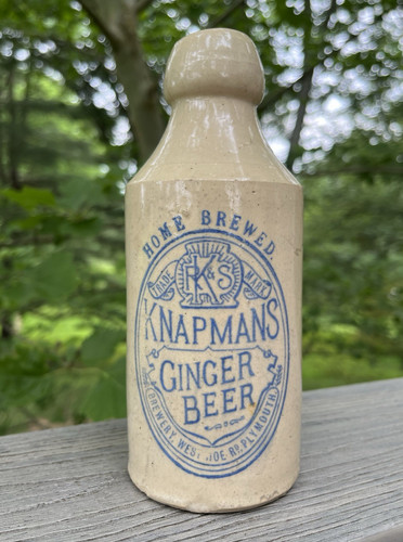 Exc blue knapmans - exc, vintage