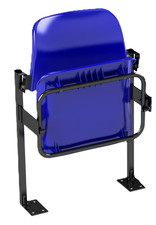 Single tip stadium seat - single,