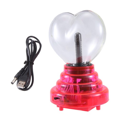 Plasma heart shaped light 4in - plasma,