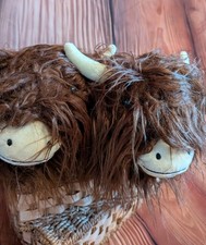  Highland Cow Slippers Women