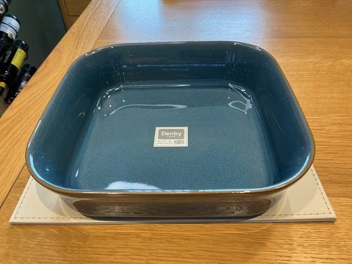 Denby azure square oven dish - denby,