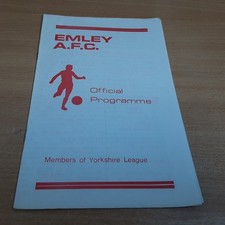 Emley AFC v  Liversedge (Yorkshire League) 24/11/1979