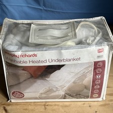 Morphy Richards Washable Electric Under Blanket . Double Bed Fit. Unused. Tested