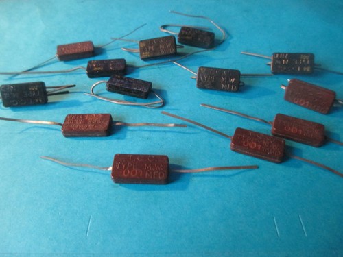 Tcc silvered mica capacitor - silvered,
