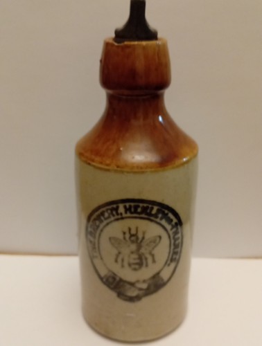 Stoneware pictorial ginger - stoneware,