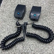 Belcom Motorola Microphone Coiled Cable 6.35 TRS Connector Set Of 2 Japan Made