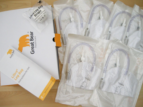Catheter leg bag 500ml - bag, x
