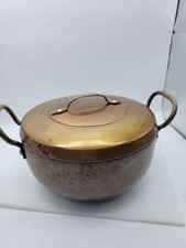 Antique Copper Cooking Pot
