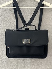 Paul Frank Satchel Messenger Backpack Bag Julius Logo Y2K Black