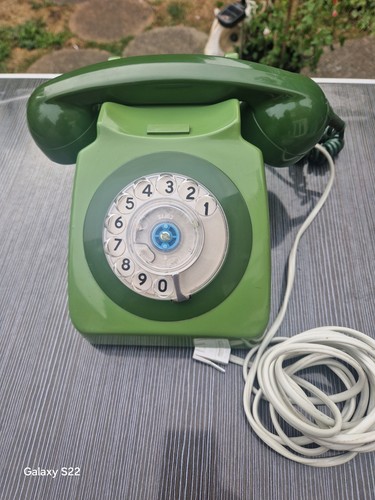 Gpo 8746g green rotary dial - 8746g,